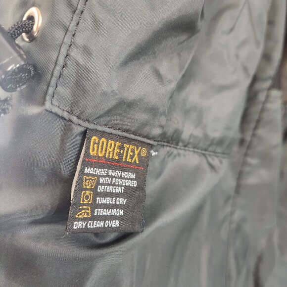 Taiga Gore-Tex Jacket Men's Large Purple Hooded Full Zip Nylon Rain Outdoor Ski - Picture 6 of 16